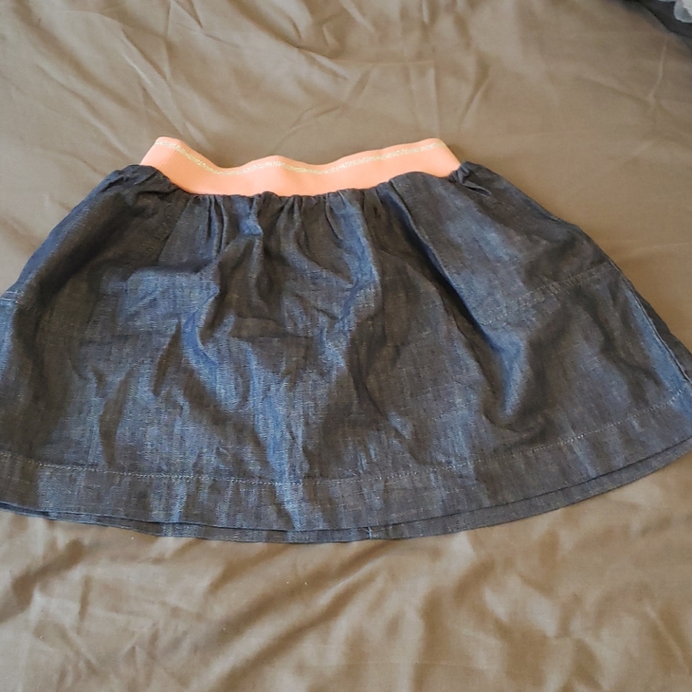 Girls Denim Skirt